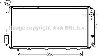 Ava Quality Cooling SU 2011 - Радіатор, охолодження двигуна autocars.com.ua