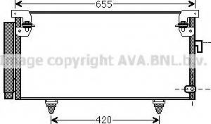 Ava Quality Cooling SU 5073 - Конденсатор, кондиціонер autocars.com.ua