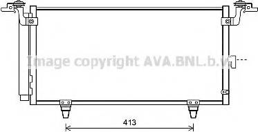 Ava Quality Cooling SU5084 - Конденсатор, кондиціонер autocars.com.ua