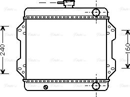 Ava Quality Cooling SZ 2003 - Радіатор, охолодження двигуна autocars.com.ua