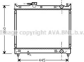 Ava Quality Cooling SZ 2015 - Радіатор, охолодження двигуна autocars.com.ua