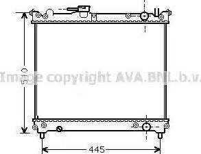 Ava Quality Cooling SZ 2024 - Радіатор, охолодження двигуна autocars.com.ua