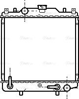 Ava Quality Cooling SZ 2029 - Радиатор, охлаждение двигателя autodnr.net