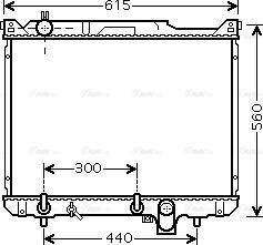 Ava Quality Cooling SZ 2097 - Радіатор, охолодження двигуна autocars.com.ua