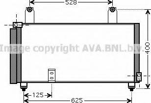 Ava Quality Cooling SZ 5081 - Конденсатор, кондиціонер autocars.com.ua