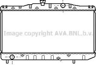 Ava Quality Cooling TO 2061 - Радіатор, охолодження двигуна autocars.com.ua