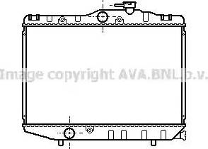 Ava Quality Cooling TO 2088 - Радіатор, охолодження двигуна autocars.com.ua