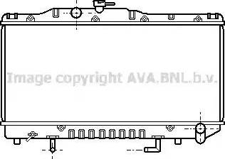 Ava Quality Cooling TO 2100 - Радіатор, охолодження двигуна autocars.com.ua