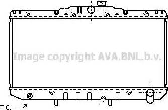 Ava Quality Cooling TO 2126 - Радіатор, охолодження двигуна autocars.com.ua