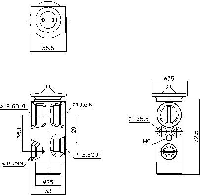 Ava Quality Cooling VL1179 - Расширительный клапан, кондиционер avtokuzovplus.com.ua