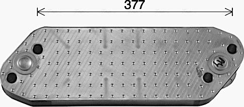 Ava Quality Cooling VL3120 - Масляний радіатор, рухове масло autocars.com.ua