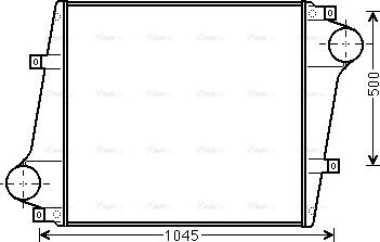 Ava Quality Cooling VL4050 - Интеркулер autocars.com.ua