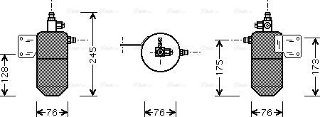 Ava Quality Cooling VLD033 - Осушувач, кондиціонер autocars.com.ua