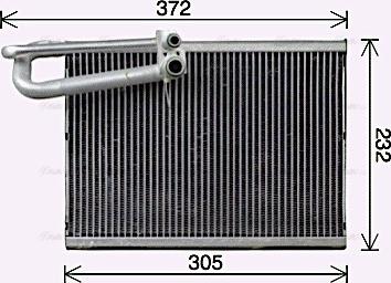 Ava Quality Cooling VLV101 - Випарник, кондиціонер autocars.com.ua