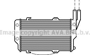 Ava Quality Cooling VN2108 - Радіатор, охолодження двигуна autocars.com.ua