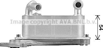 Ava Quality Cooling VN3430H - Охолоджувач оливи autocars.com.ua