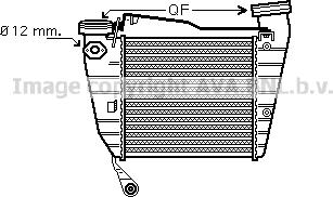 Ava Quality Cooling VN4254 - Интеркулер autocars.com.ua