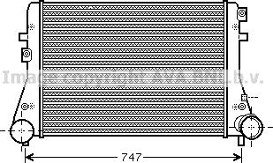 Ava Quality Cooling VN4306 - Интеркулер autocars.com.ua