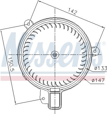 Ava Quality Cooling VN8470 - Вентилятор салону autocars.com.ua