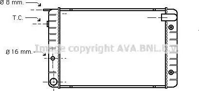 Ava Quality Cooling VO 2012 - Радіатор, охолодження двигуна autocars.com.ua