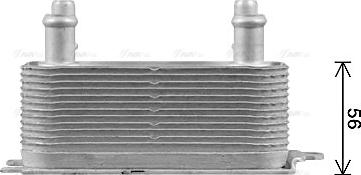 Ava Quality Cooling VO3300 - Масляный радиатор, автоматическая коробка передач autodnr.net