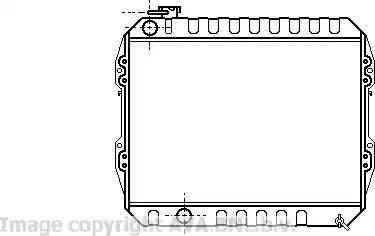 Ava Quality Cooling VW 2088 - Радіатор, охолодження двигуна autocars.com.ua