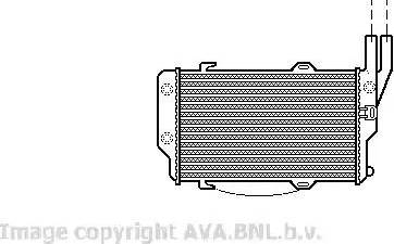 Ava Quality Cooling VW 2108 - Радіатор, охолодження двигуна autocars.com.ua