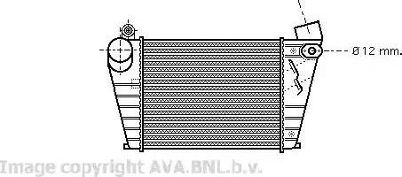 Ava Quality Cooling VW 4200 - Интеркулер autocars.com.ua