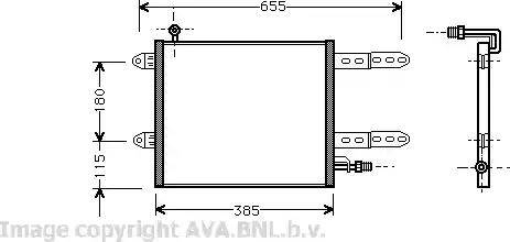 Ava Quality Cooling VW 5150 - Конденсатор кондиционера avtokuzovplus.com.ua