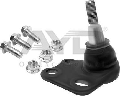 AYD 9227843 - Наконечник рульової тяги, кульовий шарнір autocars.com.ua