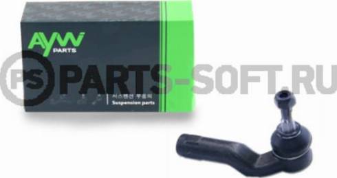 Aywiparts AW1310457L - Наконечник рульової тяги, кульовий шарнір autocars.com.ua