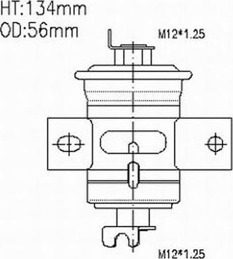 Azumi FSP21064 - Топливный фильтр autodnr.net