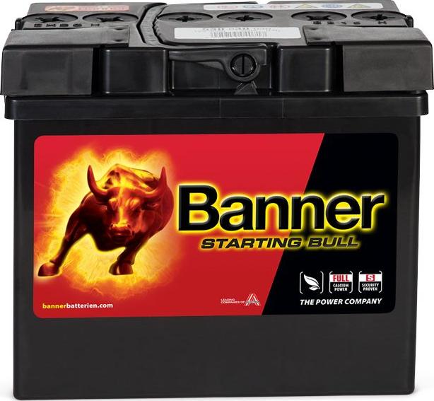 BANNER 010530300101 - Стартерна акумуляторна батарея, АКБ autocars.com.ua