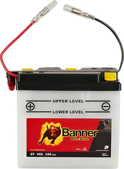 BANNER 020004120100 - Стартерна акумуляторна батарея, АКБ autocars.com.ua