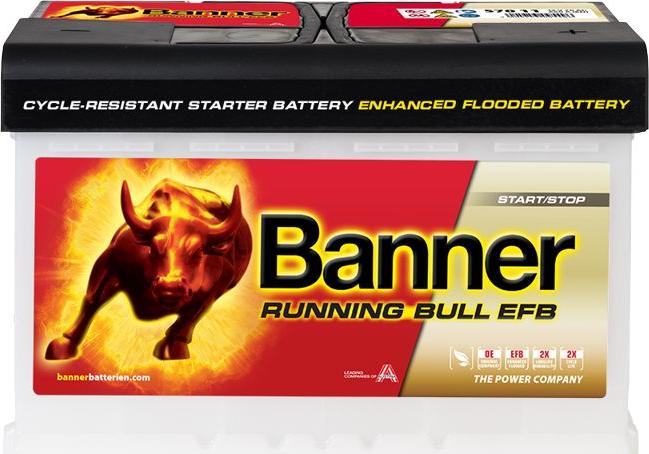 BANNER 012570110101 - Стартерна акумуляторна батарея, АКБ autocars.com.ua