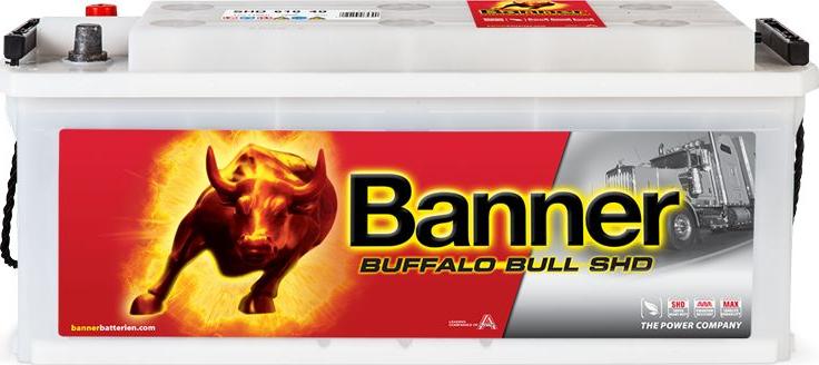 BANNER 018610400101 - Стартерна акумуляторна батарея, АКБ autocars.com.ua