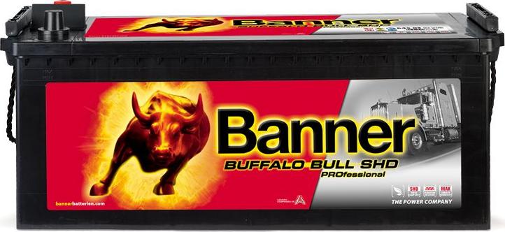 BANNER 018645030101 - Стартерна акумуляторна батарея, АКБ autocars.com.ua