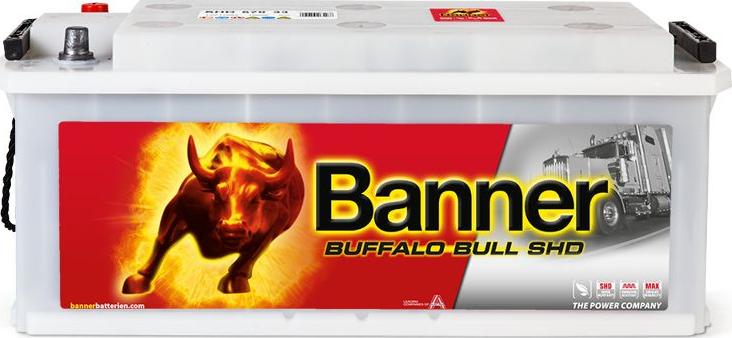 BANNER 018670330101 - Стартерна акумуляторна батарея, АКБ autocars.com.ua