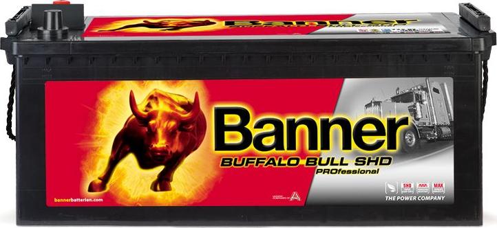 BANNER 018725030101 - Стартерна акумуляторна батарея, АКБ autocars.com.ua