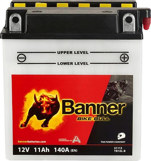 BANNER 020511130100 - Стартерна акумуляторна батарея, АКБ autocars.com.ua