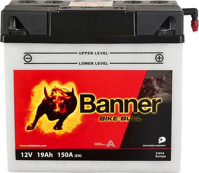 BANNER 020518140100 - Стартерна акумуляторна батарея, АКБ autocars.com.ua