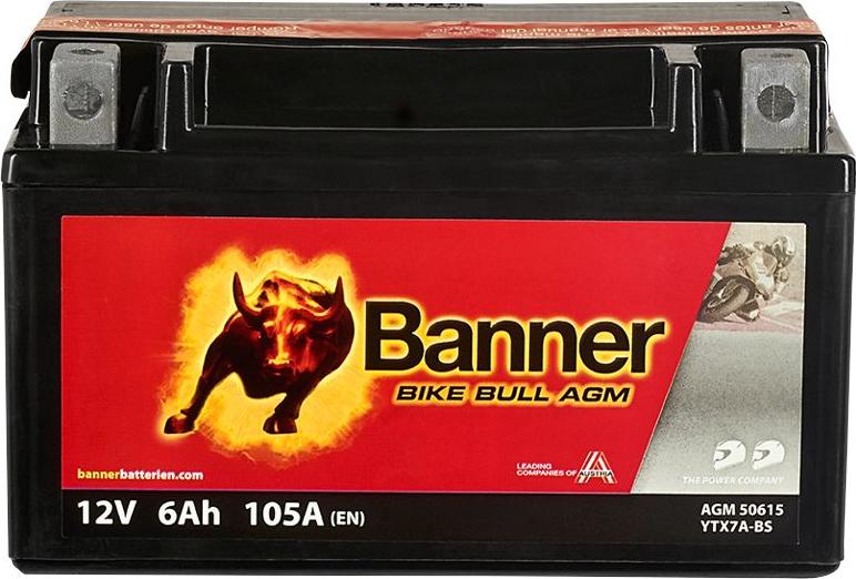 BANNER 021506150100 - Стартерна акумуляторна батарея, АКБ autocars.com.ua