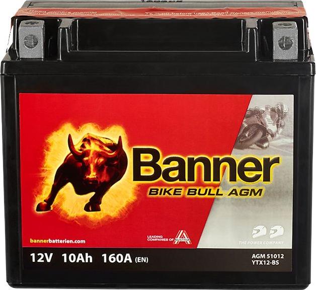 BANNER 021510120100 - Стартерна акумуляторна батарея, АКБ autocars.com.ua