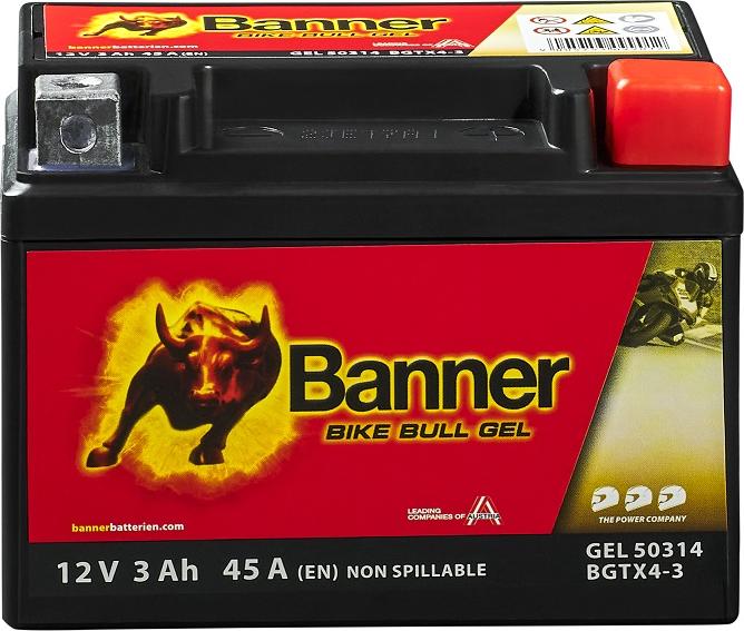 BANNER 023503140101 - Стартерна акумуляторна батарея, АКБ autocars.com.ua