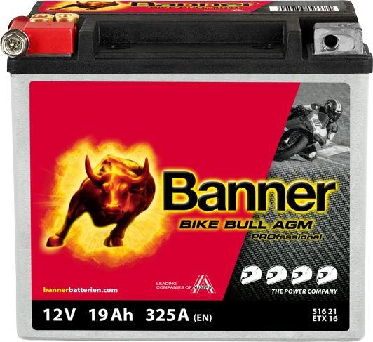 BANNER 024516210101 - Стартерна акумуляторна батарея, АКБ autocars.com.ua