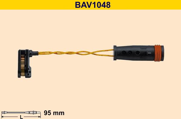 Barum BAV1048 - Сигнализатор, износ тормозных колодок autodnr.net