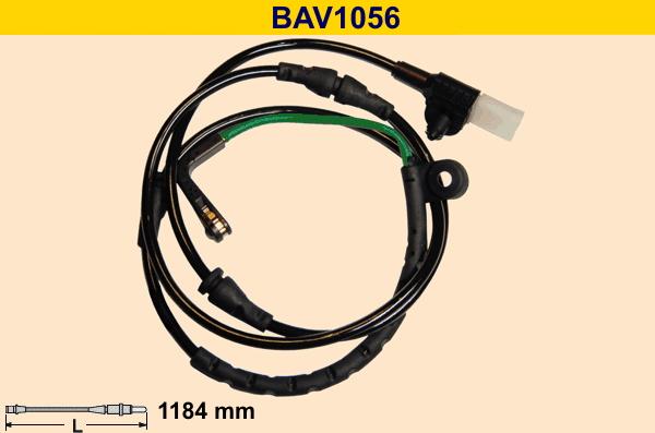 Barum BAV1056 - Сигнализатор, износ тормозных колодок avtokuzovplus.com.ua