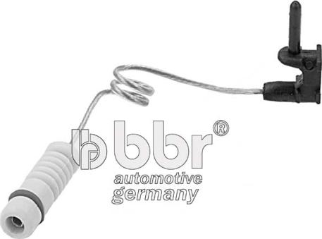 BBR Automotive 001-10-00516 - Сигналізатор, знос гальмівних колодок autocars.com.ua