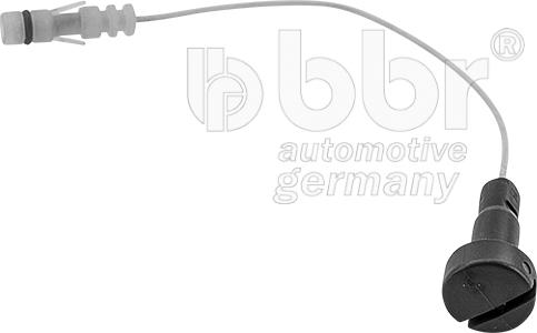 BBR Automotive 001-10-02345 - Сигналізатор, знос гальмівних колодок autocars.com.ua