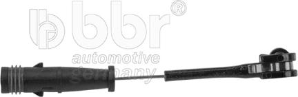 BBR Automotive 001-10-08339 - Сигналізатор, знос гальмівних колодок autocars.com.ua